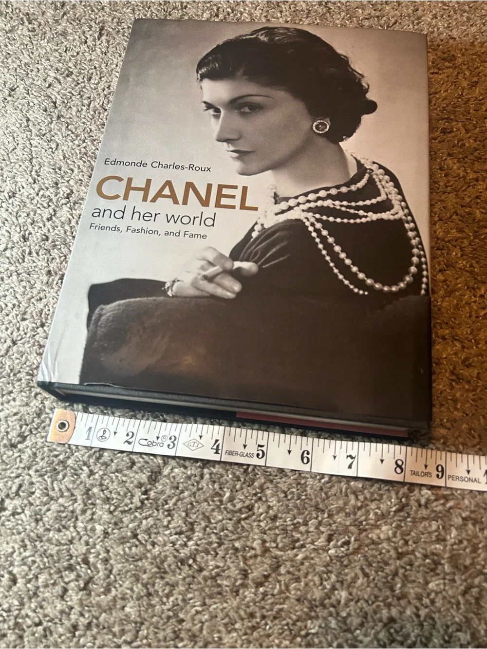 CHANEL 8x11x2” coffee